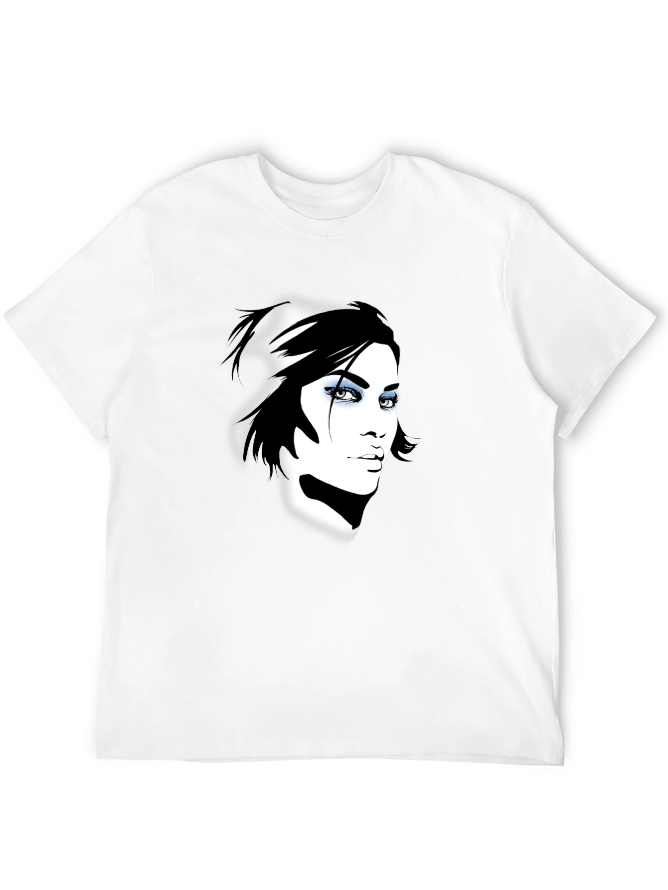 Graphic Print Unisex Black T-Shirt