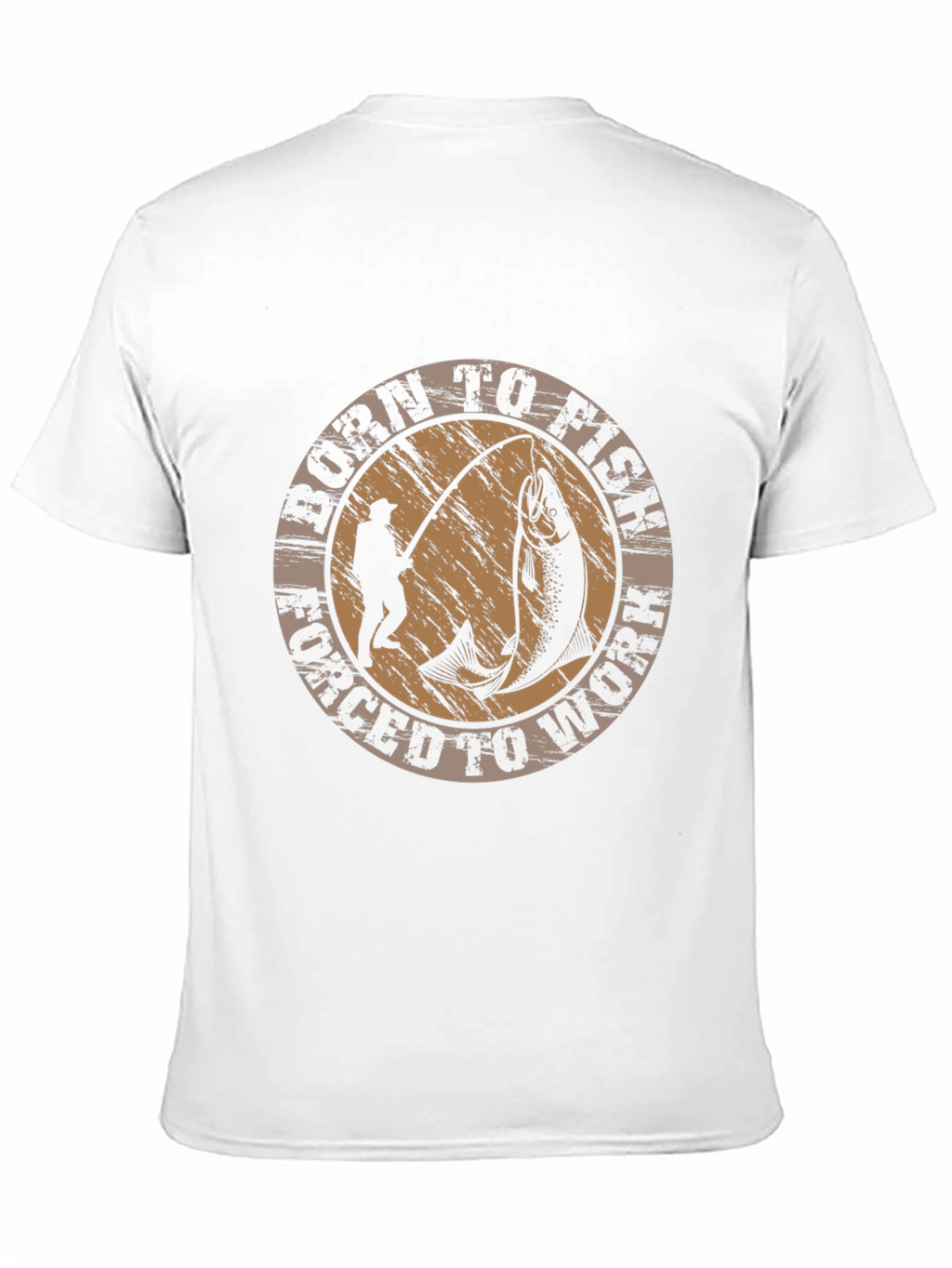 Born to Fish T-Shirt Fishing Lover Tee