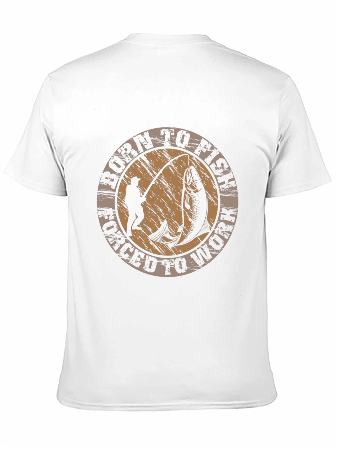 Born to Fish T-Shirt Fishing Lover Tee
