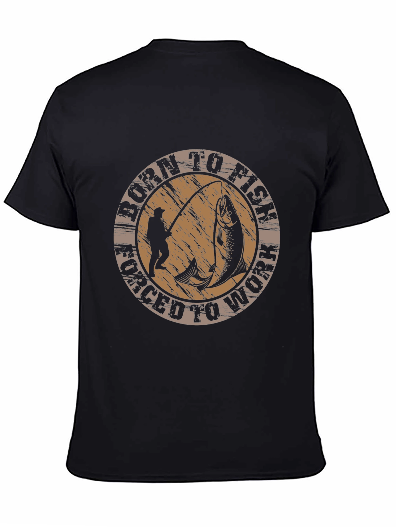 Born to Fish T-Shirt Fishing Lover Tee