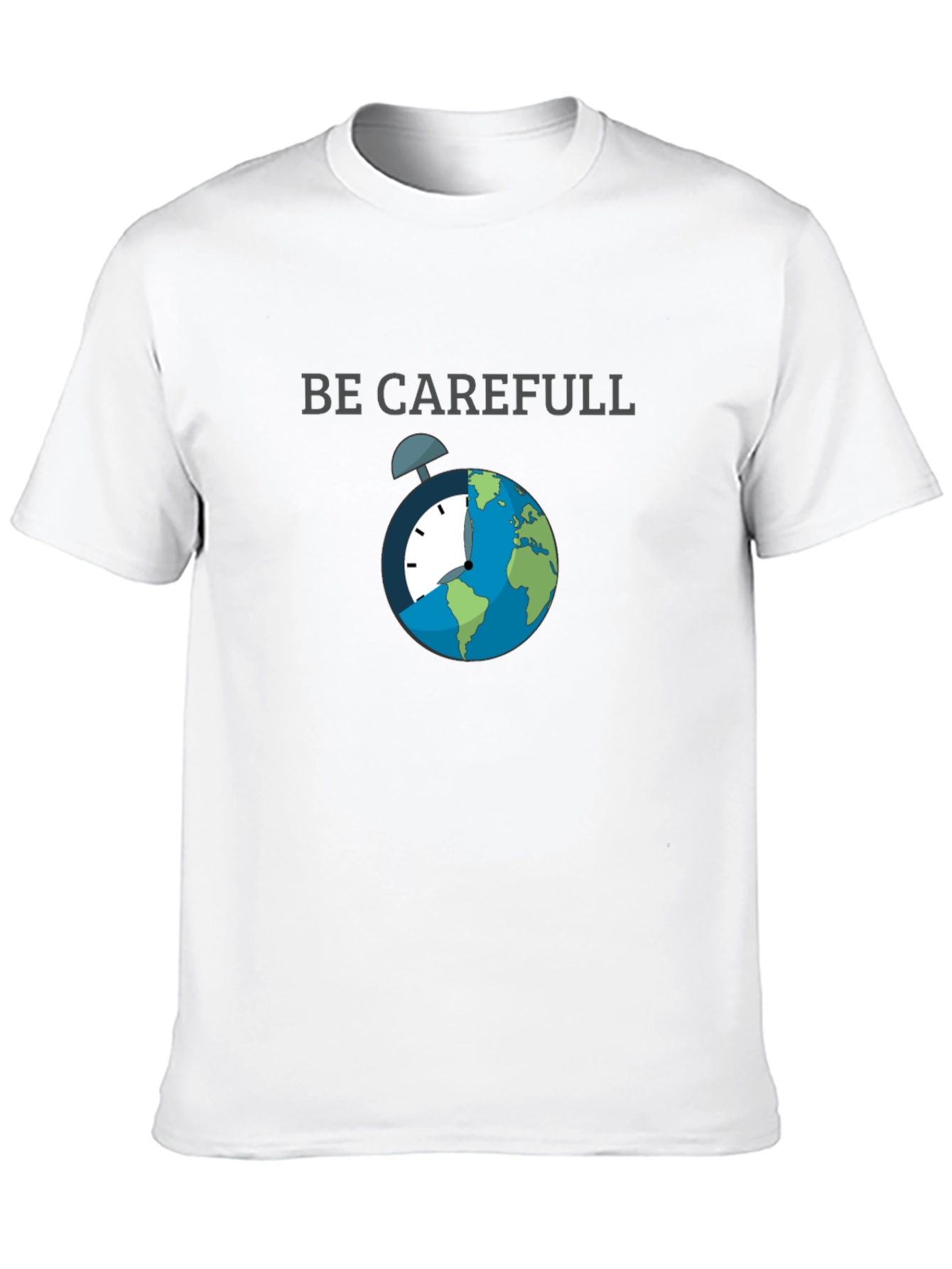 Be Carefull Graphic T-Shirt