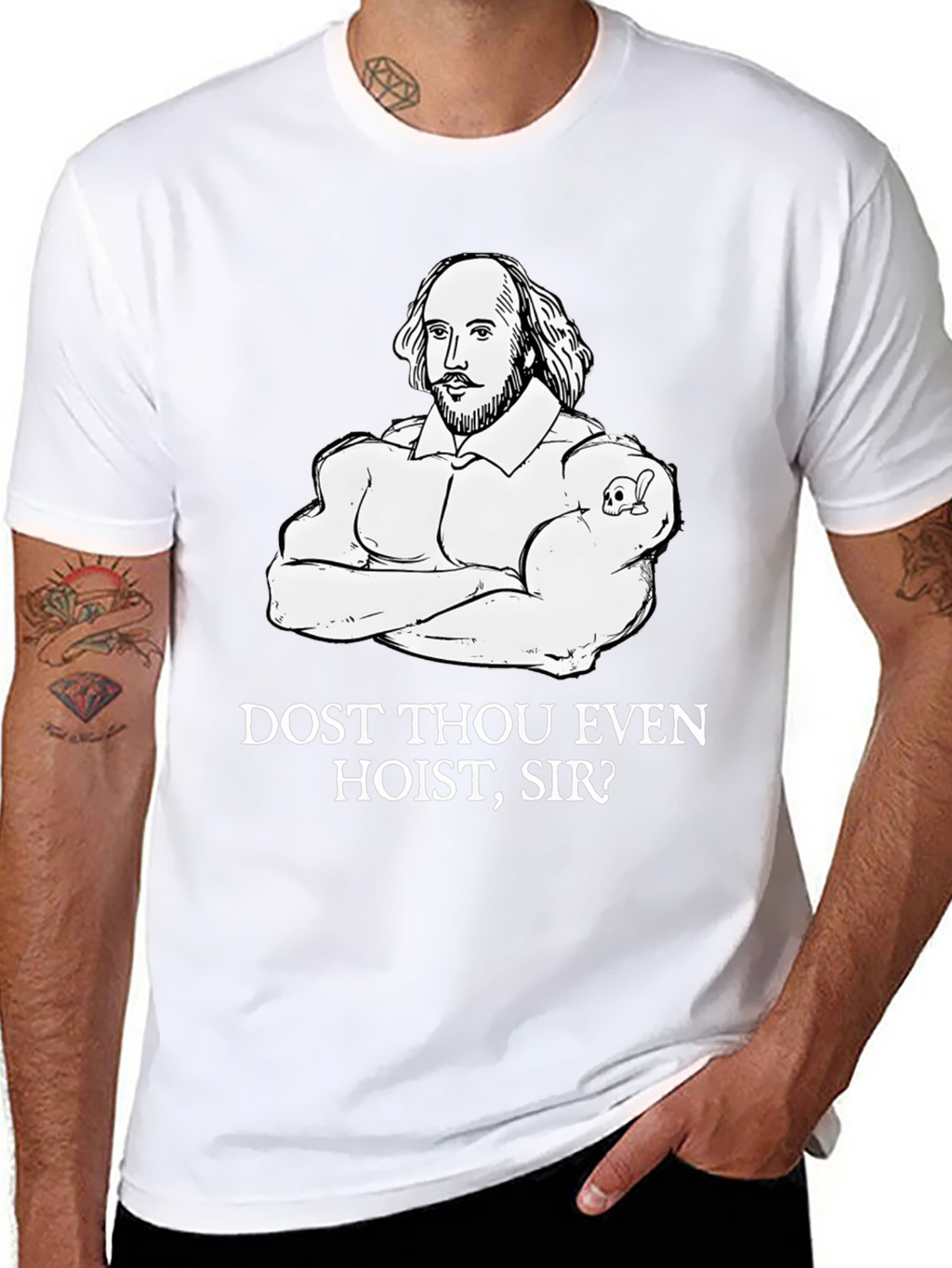 Shakespeare Gym T-Shirt - Dost Thou Even Hoist Sir?