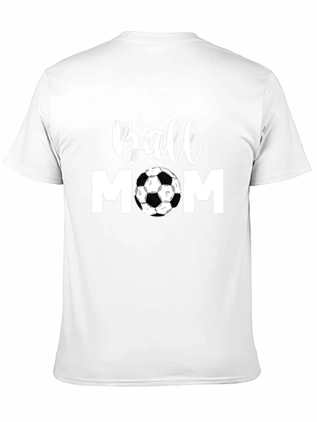 Ball Mom T-Shirt - Soccer Design