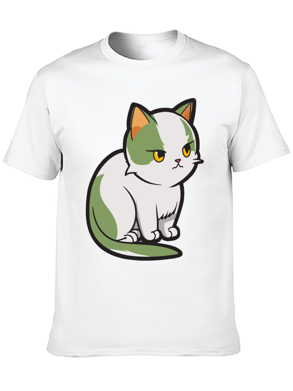 Grumpy Cat T-Shirt - Unisex Black Cotton Tee