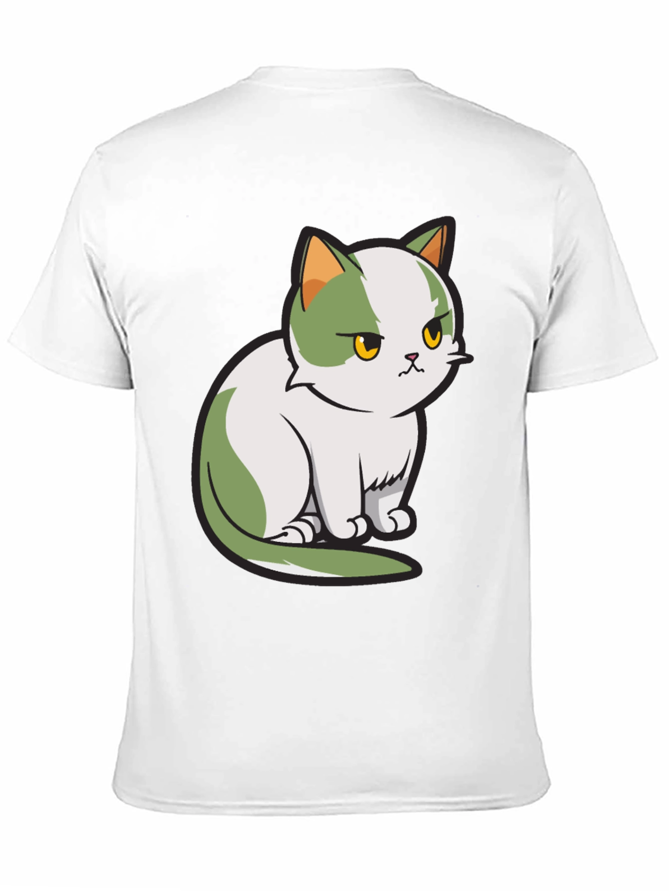 Grumpy Cat T-Shirt - Unisex Black Cotton Tee