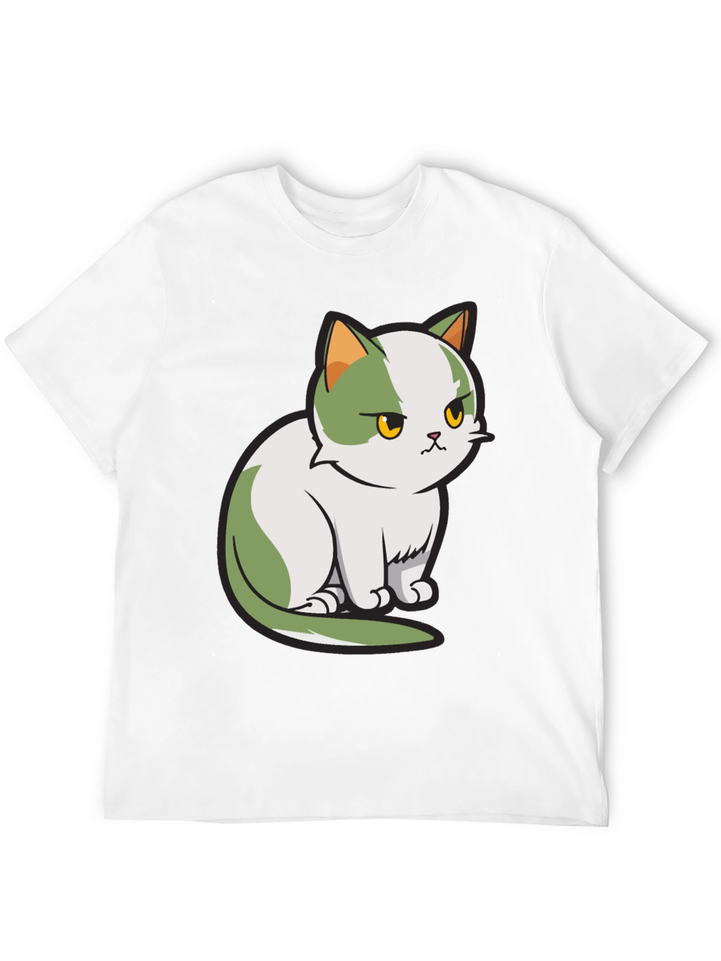 Grumpy Cat T-Shirt - Unisex Black Cotton Tee