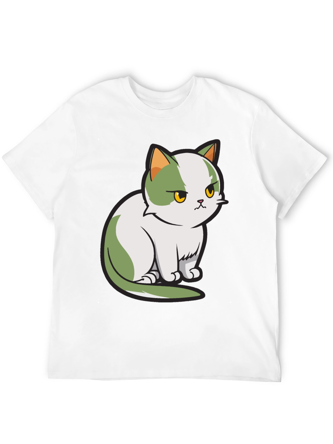 Grumpy Cat T-Shirt - Unisex Black Cotton Tee