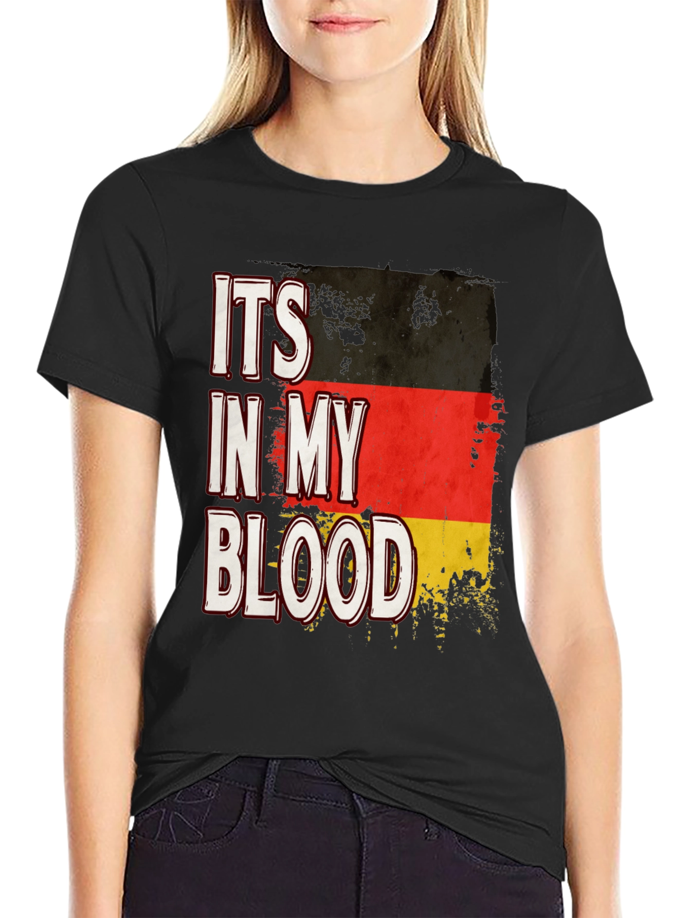 Germany Flag T-Shirt - Its In My Blood Tee