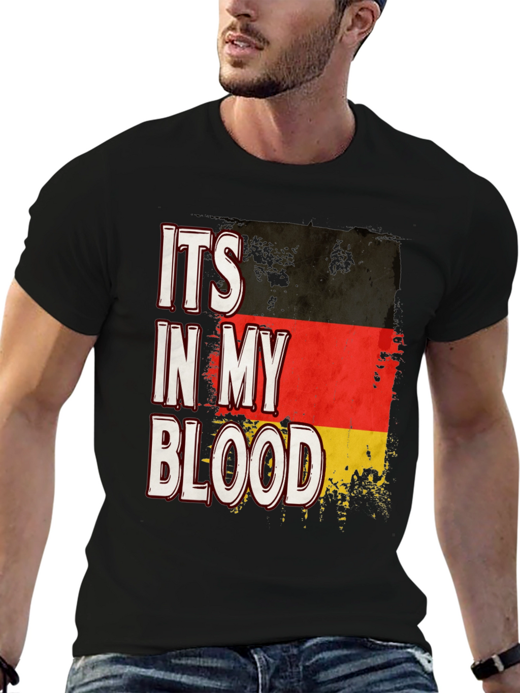Germany Flag T-Shirt - Its In My Blood Tee