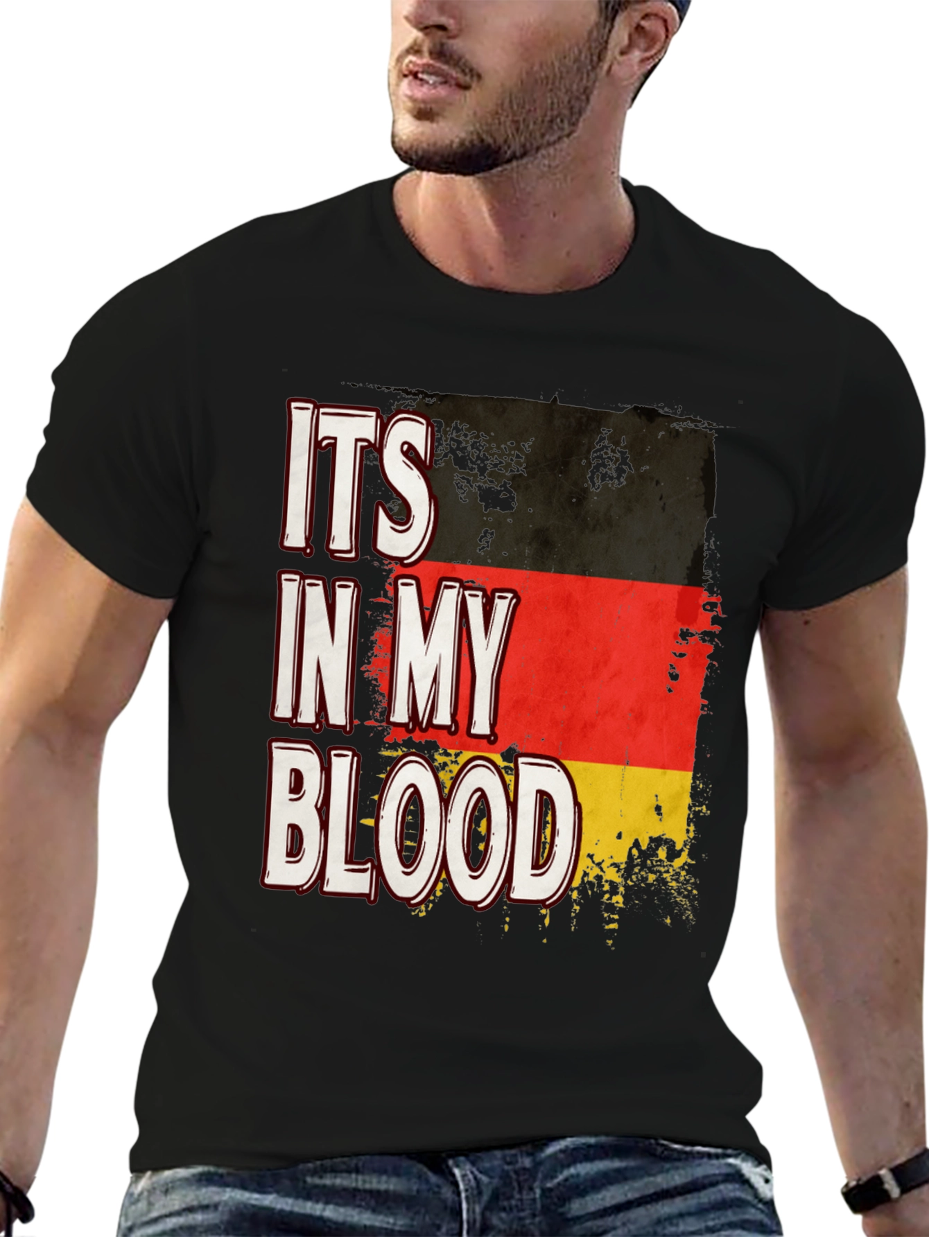 Germany Flag T-Shirt - Its In My Blood Tee