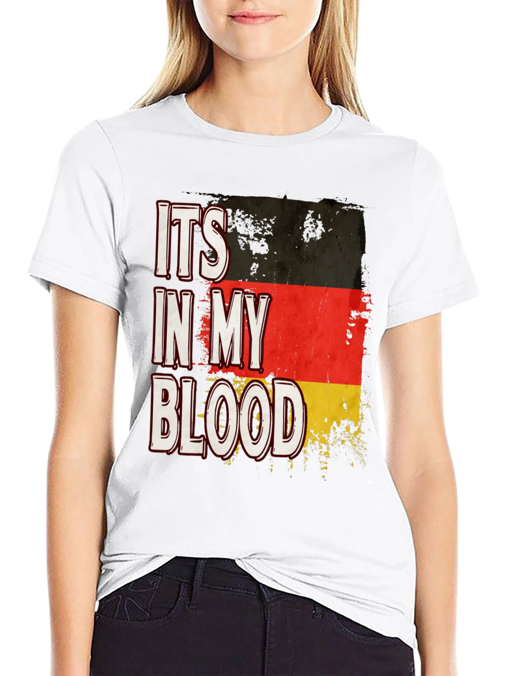 Germany Flag T-Shirt - Its In My Blood Tee