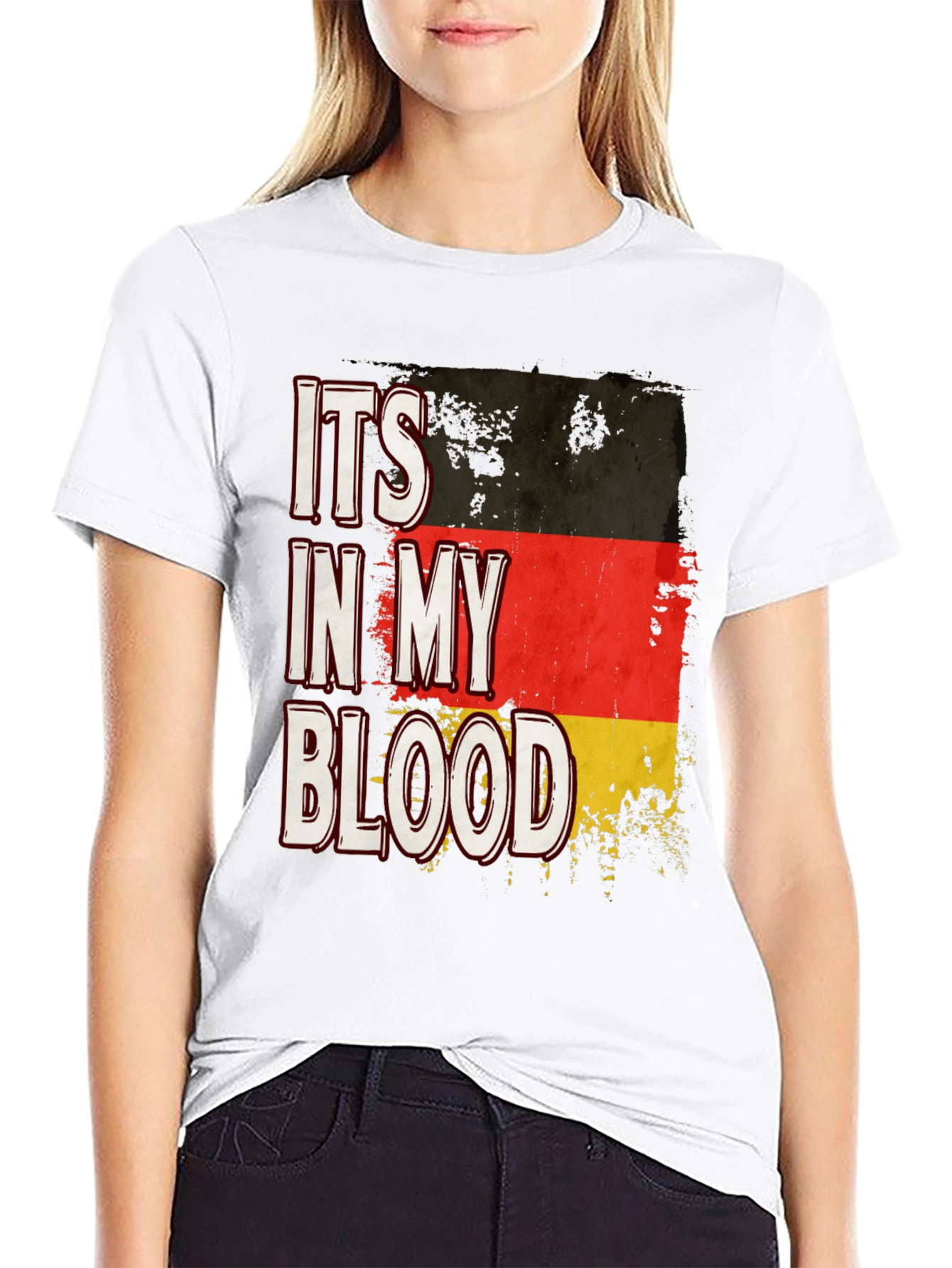Germany Flag T-Shirt - Its In My Blood Tee