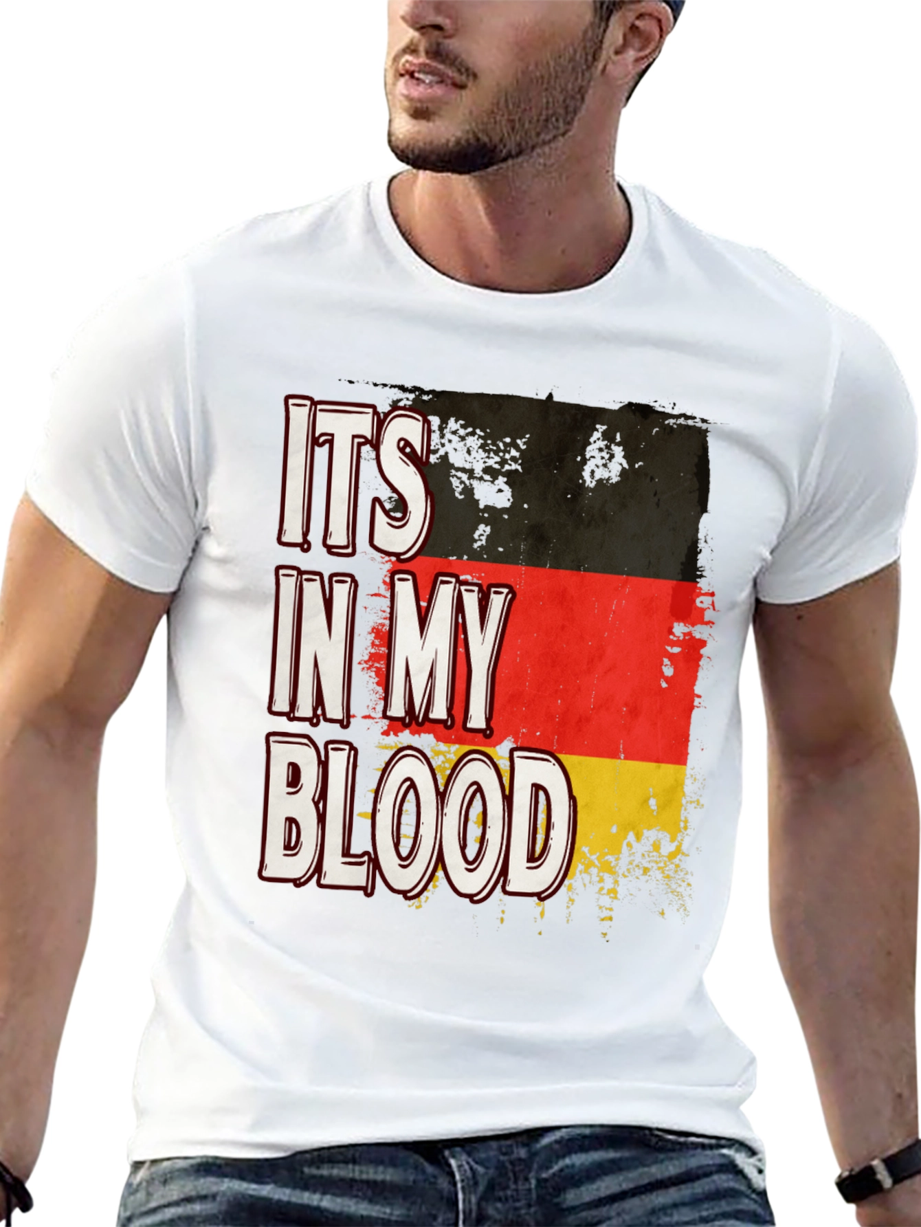 Germany Flag T-Shirt - Its In My Blood Tee