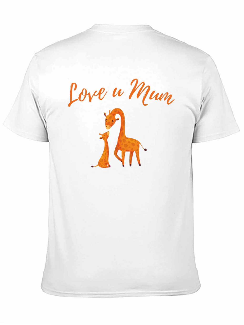 Love u Mum Giraffe T-Shirt