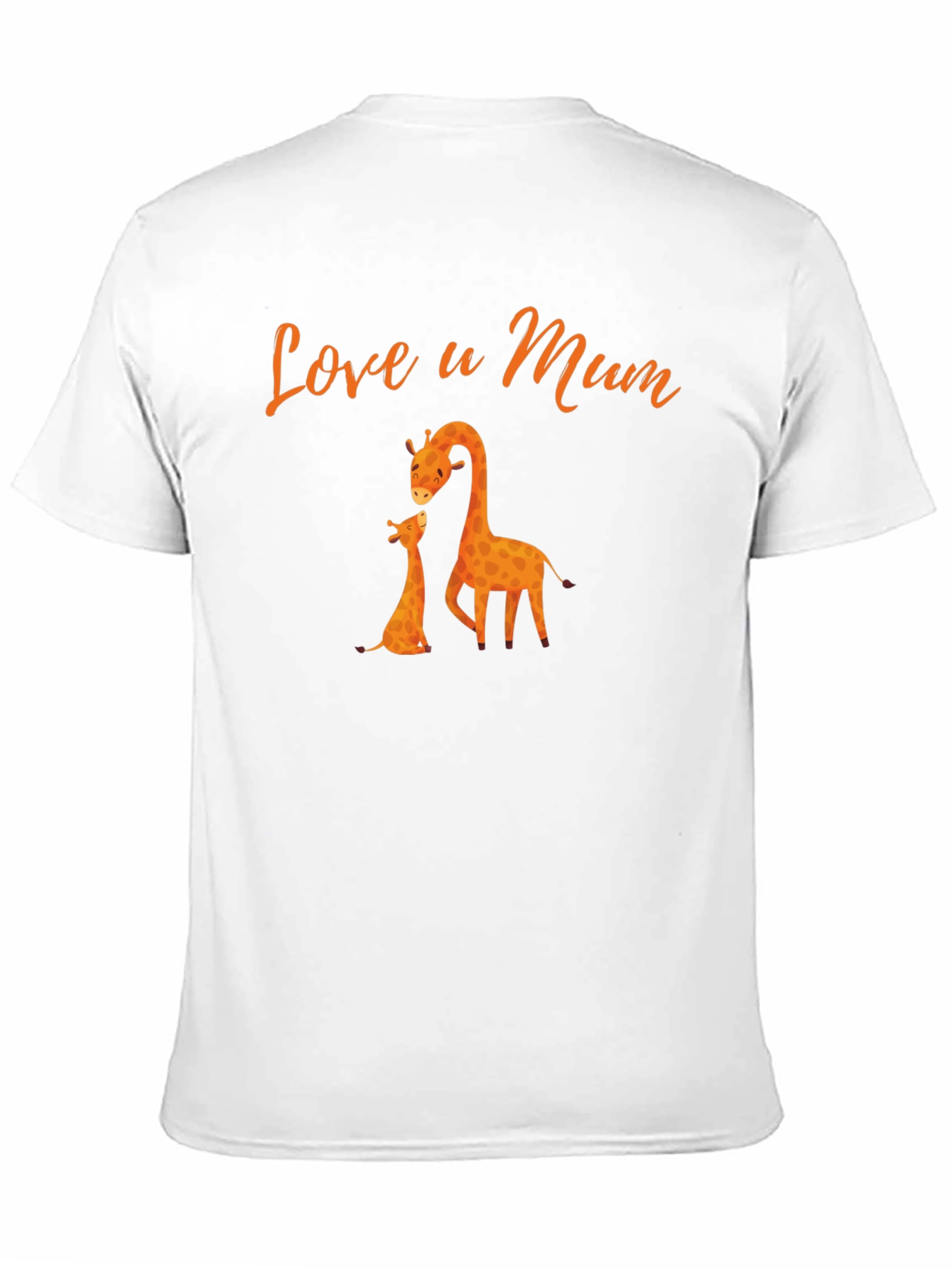 Love u Mum Giraffe T-Shirt