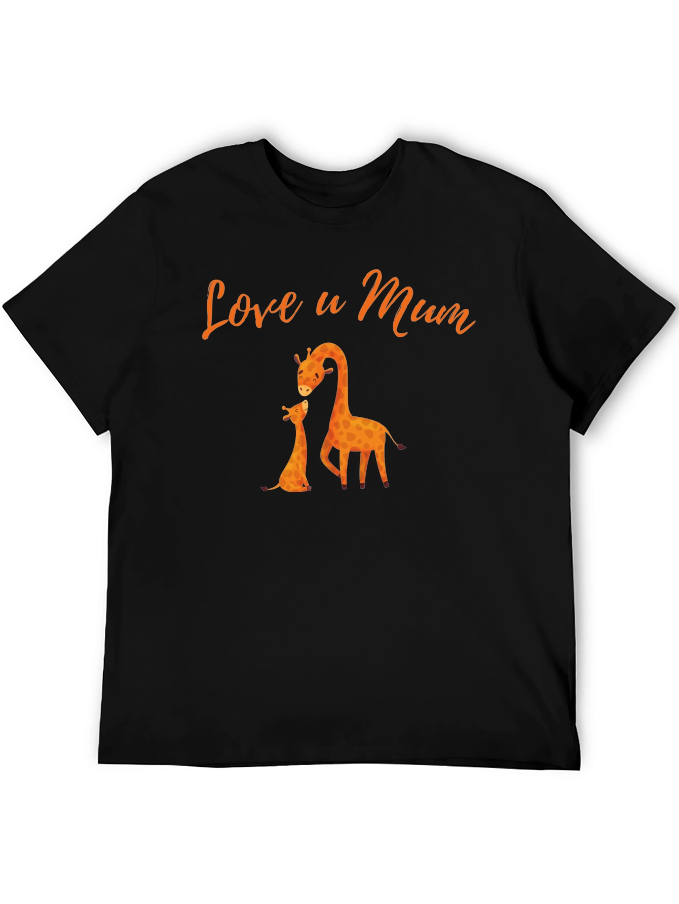 Love u Mum Giraffe T-Shirt