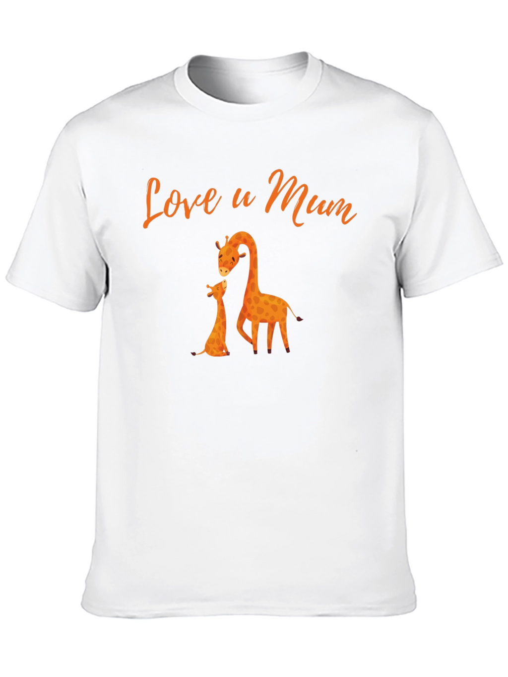 Love u Mum Giraffe T-Shirt