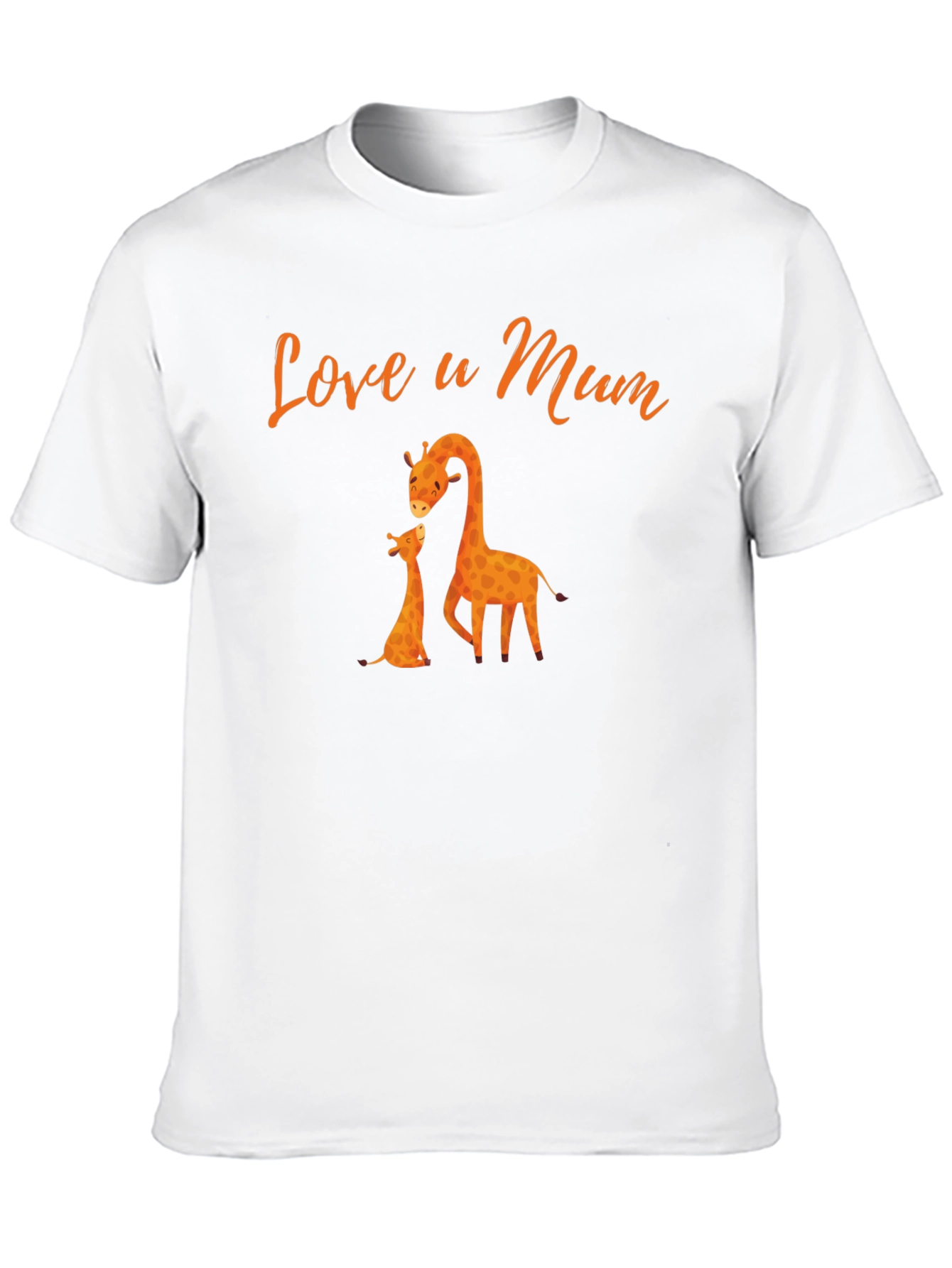 Love u Mum Giraffe T-Shirt