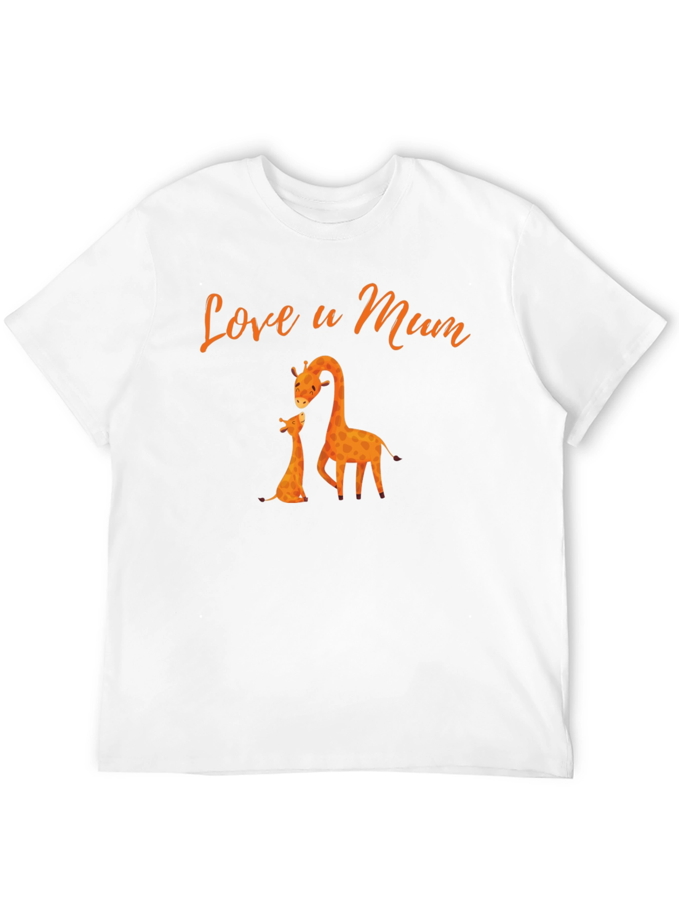 Love u Mum Giraffe T-Shirt