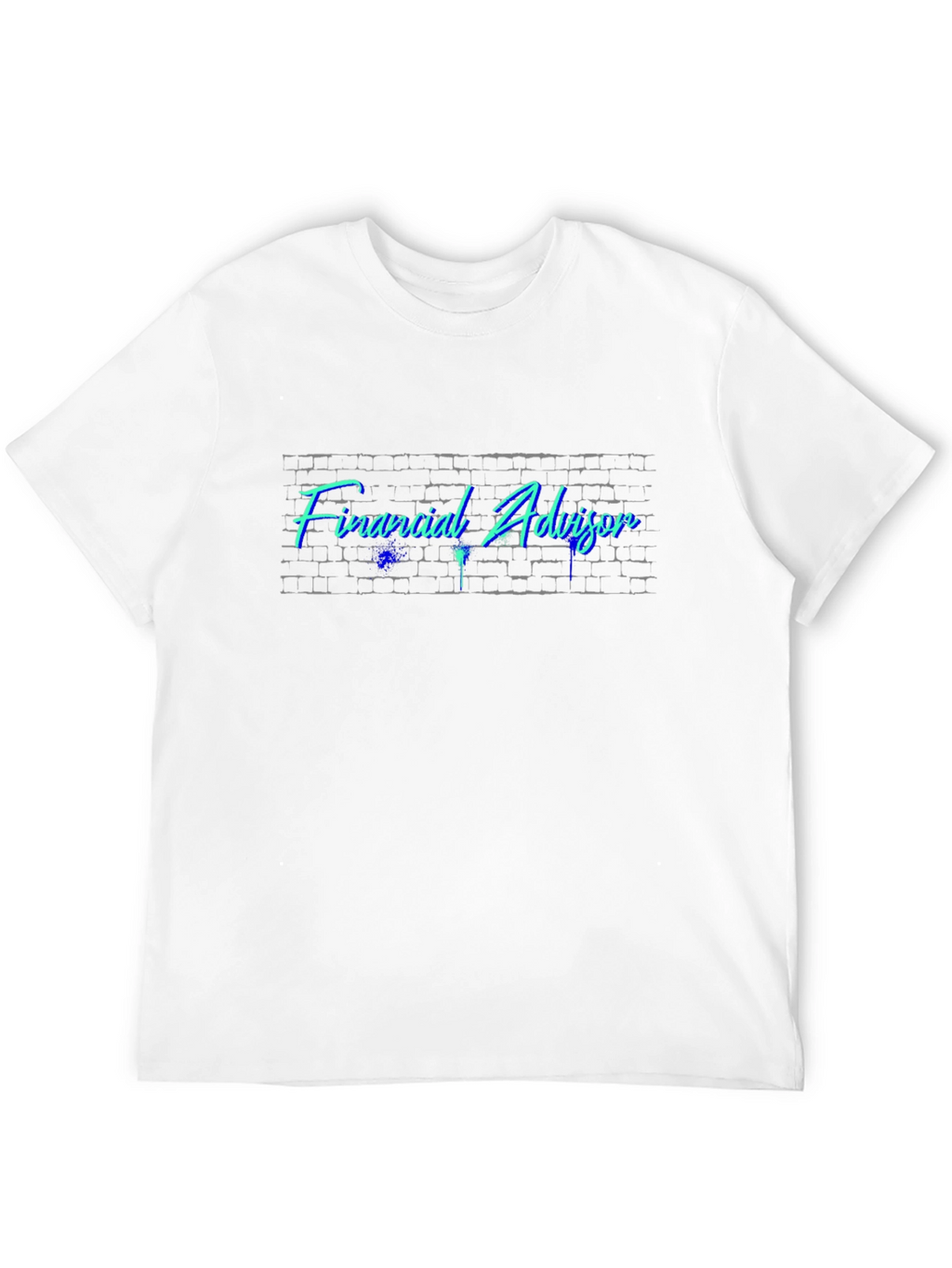 Financial Advisor Brick Wall T-Shirt
