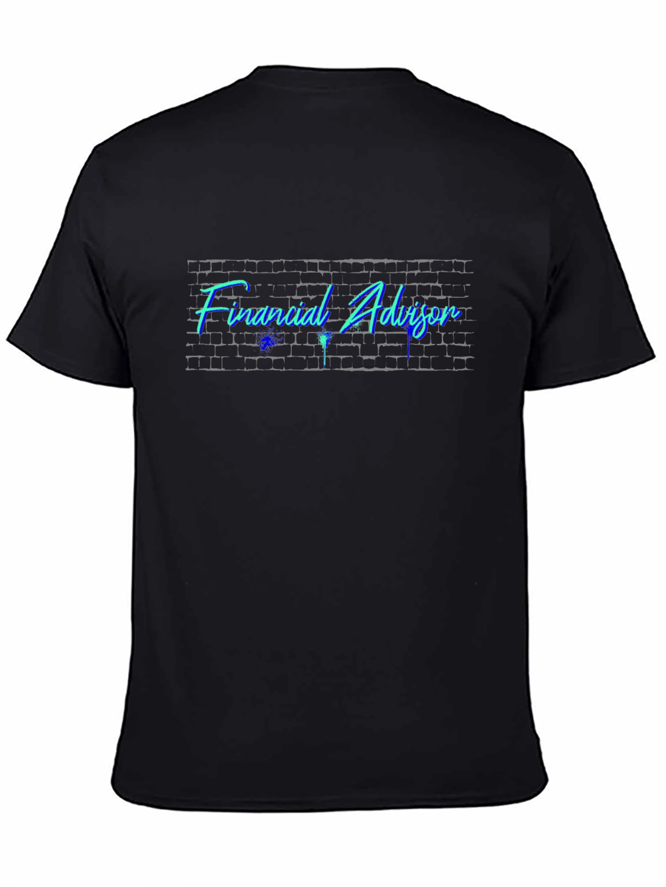 Financial Advisor Brick Wall T-Shirt