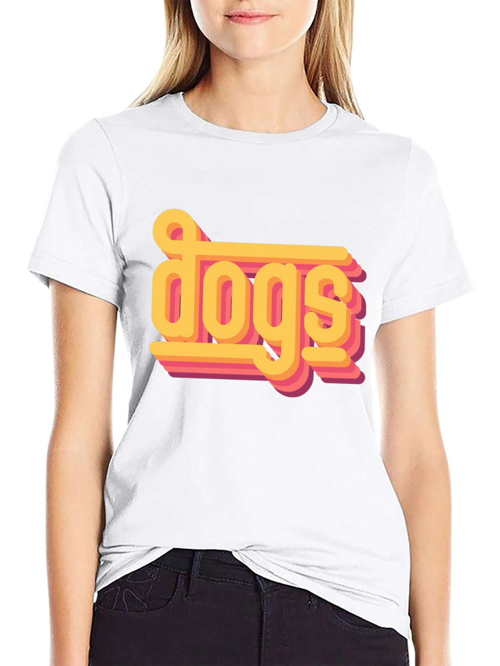 Retro Dogs Graphic Tee - Stylish Pet Lover Shirt