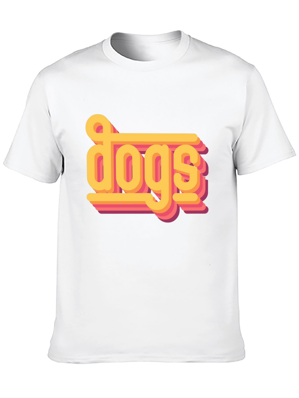 Retro Dogs Graphic Tee - Stylish Pet Lover Shirt