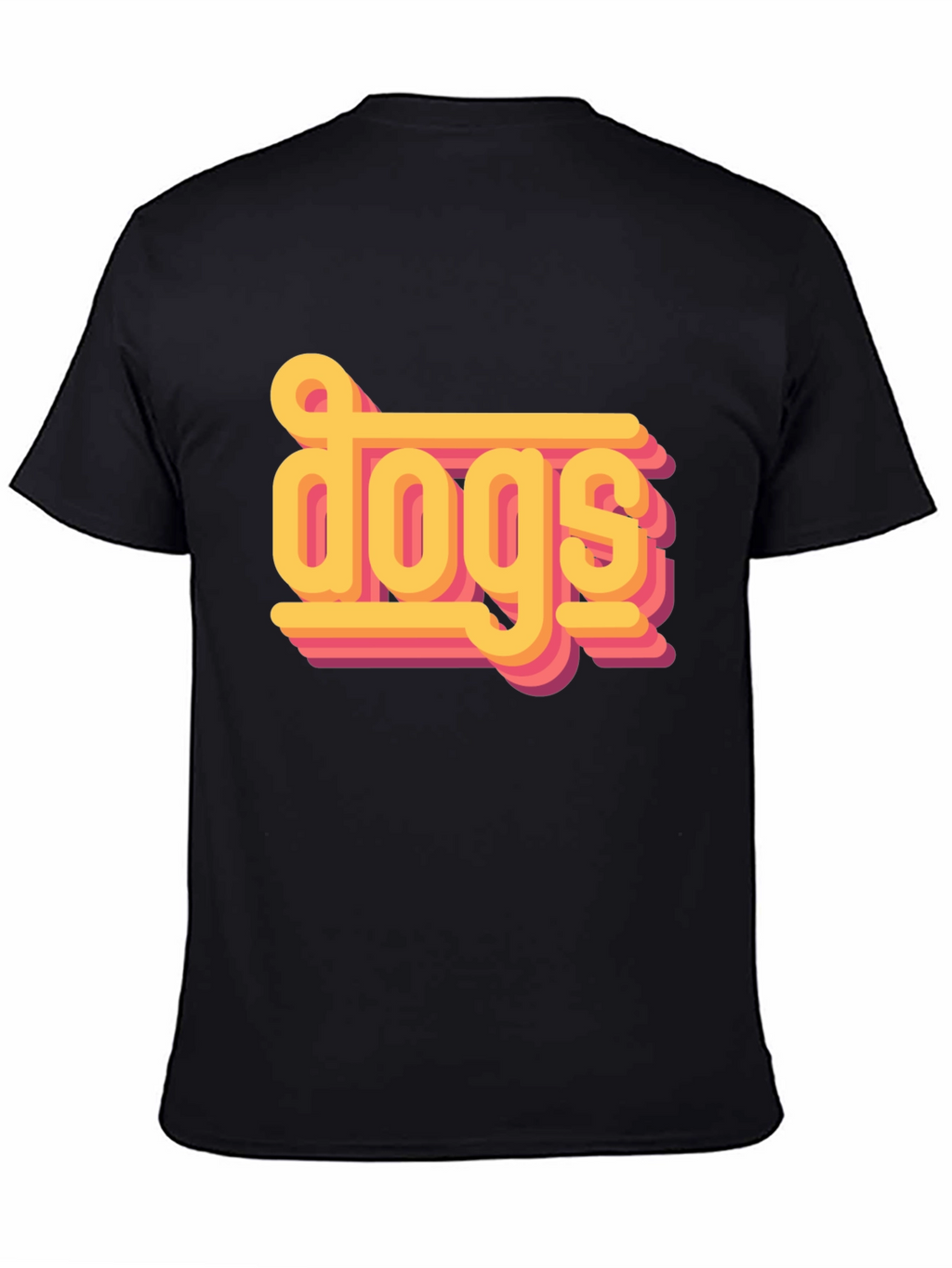 Retro Dogs Graphic Tee - Stylish Pet Lover Shirt