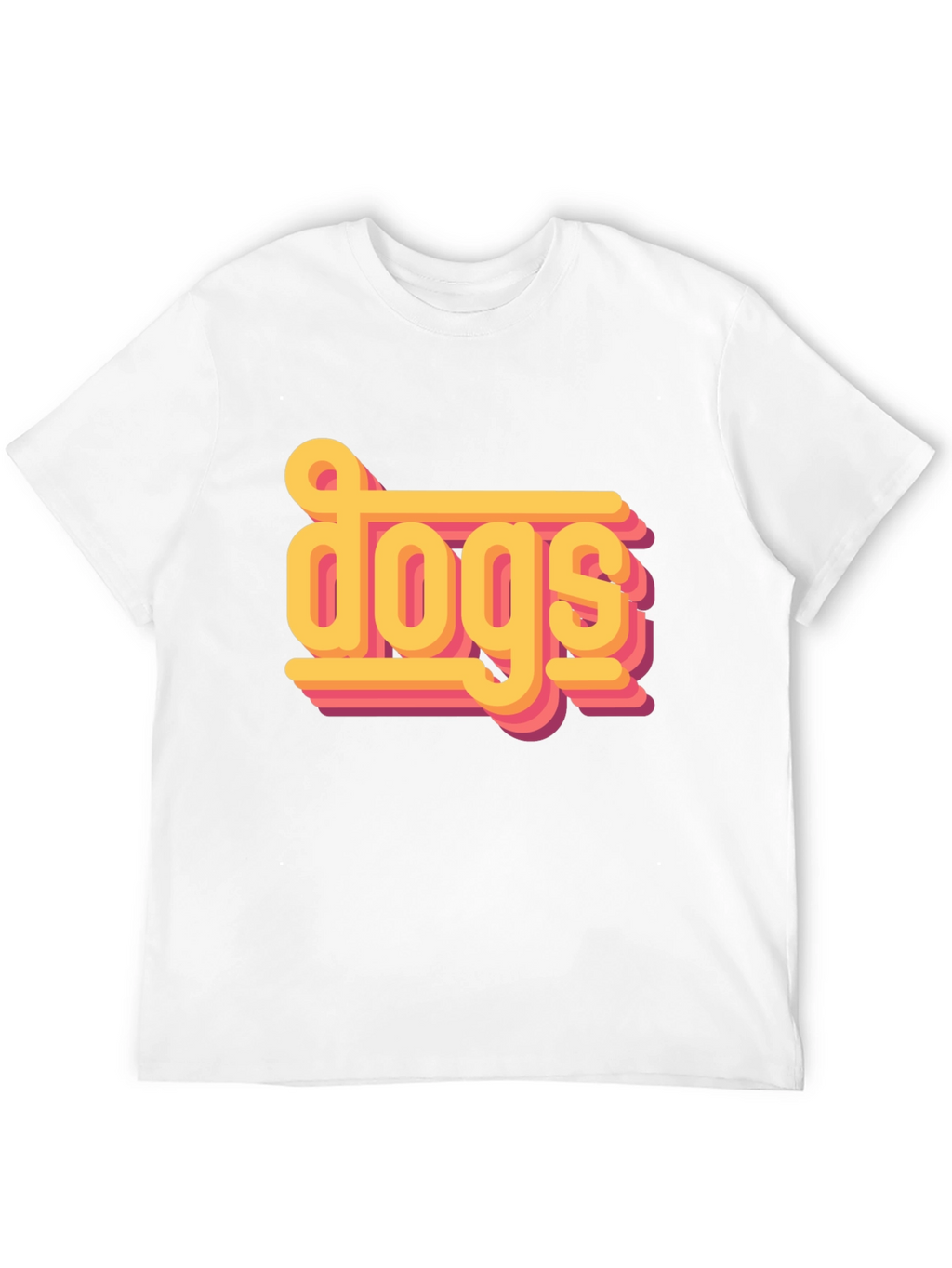 Retro Dogs Graphic Tee - Stylish Pet Lover Shirt