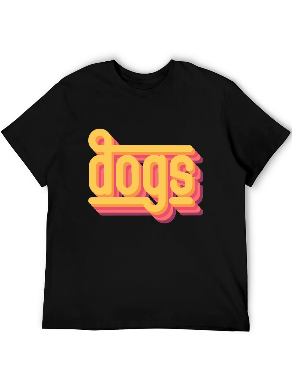 Retro Dogs Graphic Tee - Stylish Pet Lover Shirt