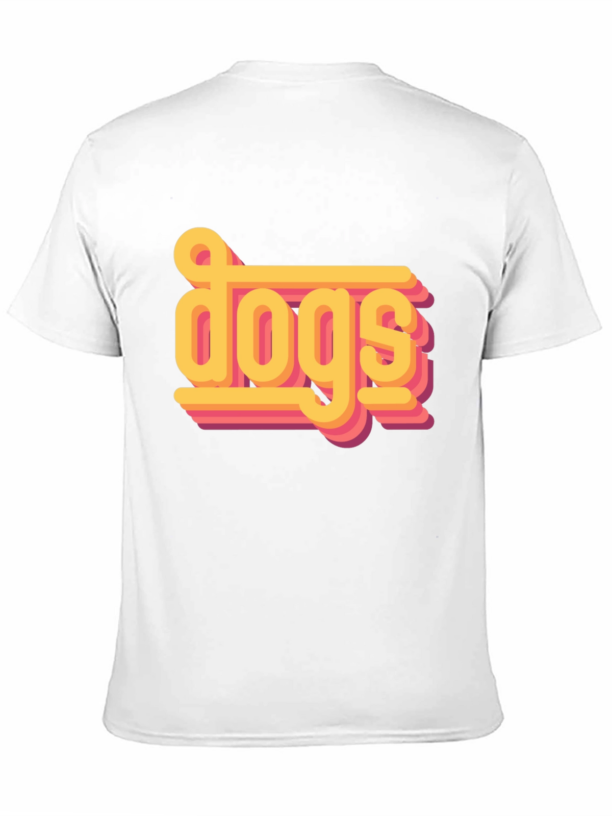 Retro Dogs Graphic Tee - Stylish Pet Lover Shirt