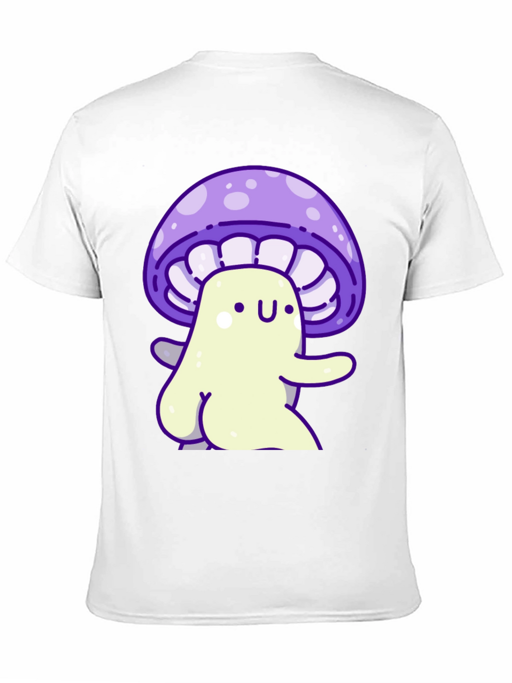Cute Mushroom Character Graphic Tee