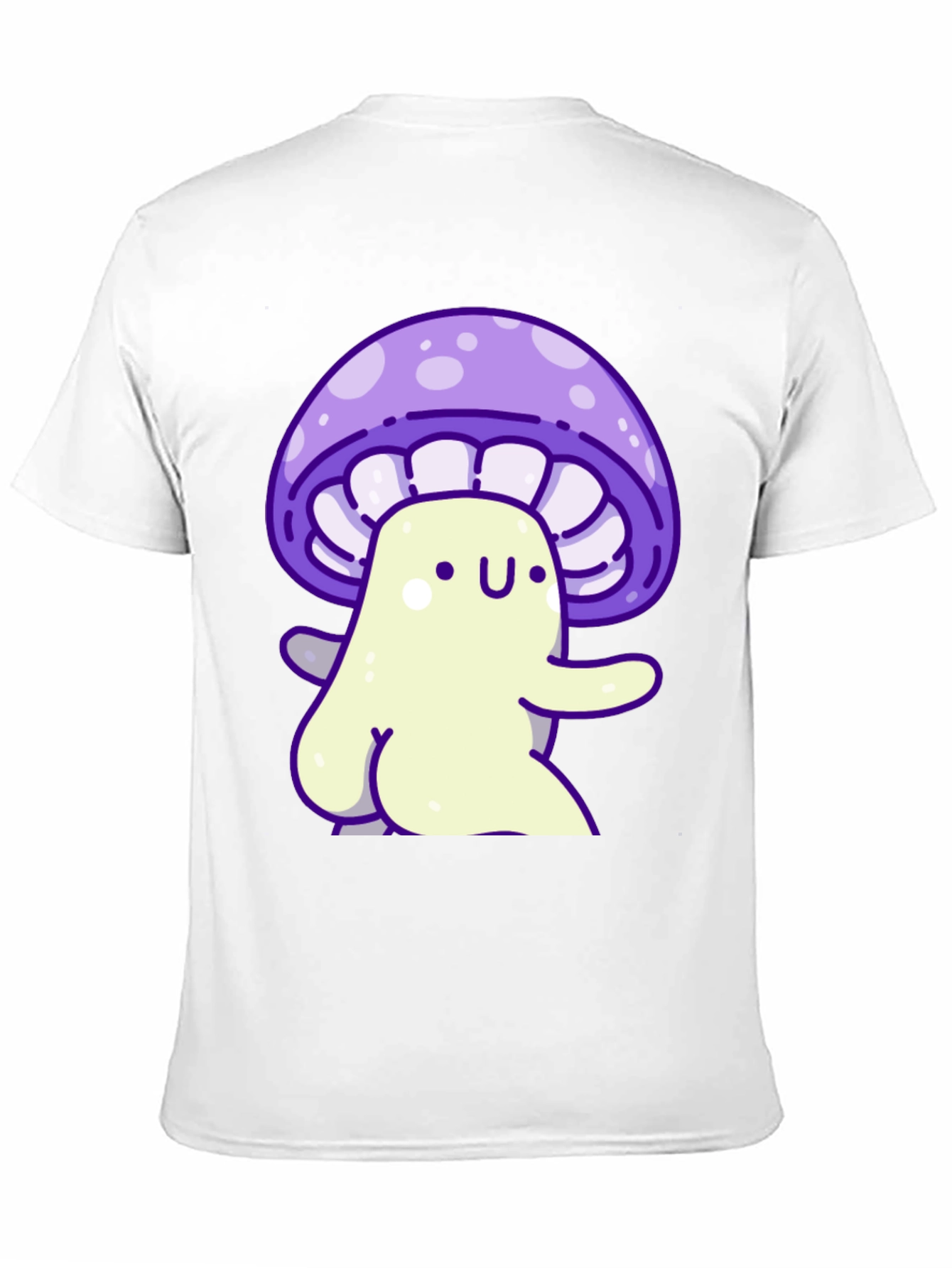 Cute Mushroom Character Graphic Tee
