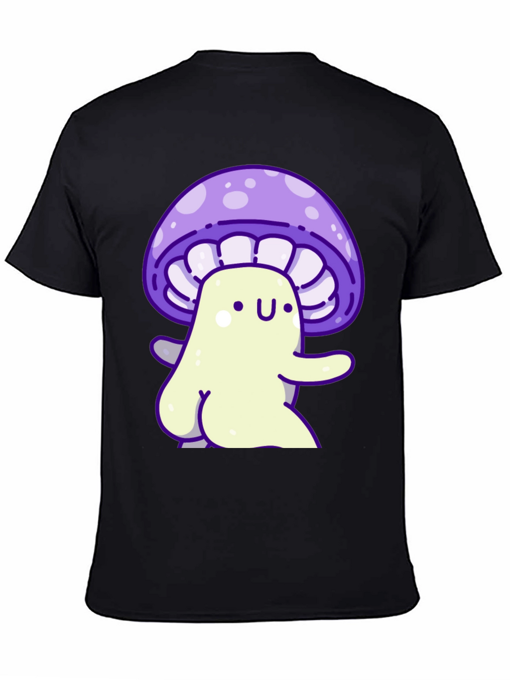 Cute Mushroom Character Graphic Tee