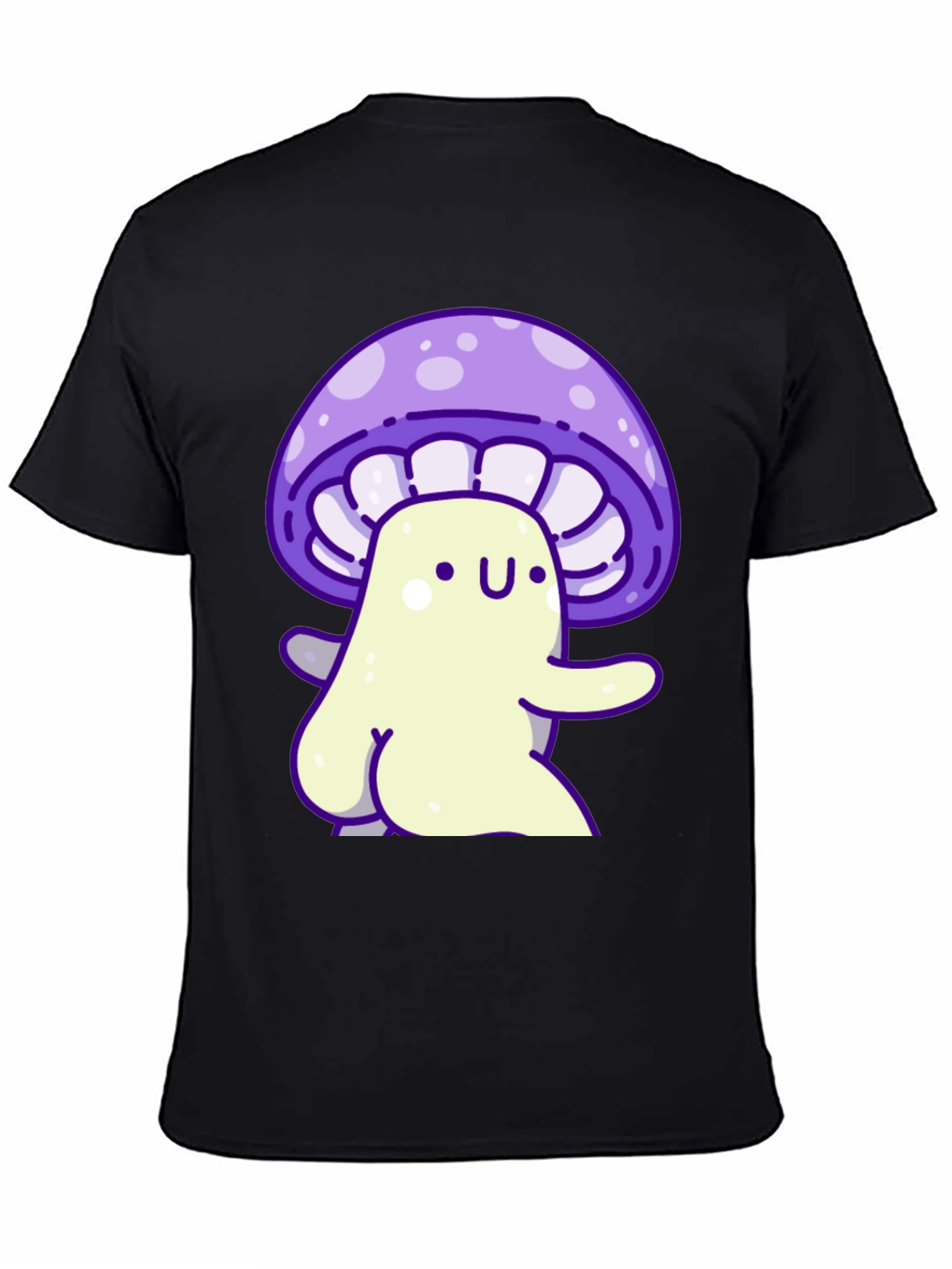 Cute Mushroom Character Graphic Tee