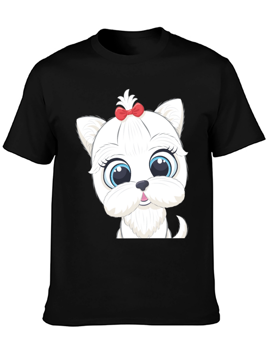 Cute Puppy T-Shirt - Cartoon Dog Design
