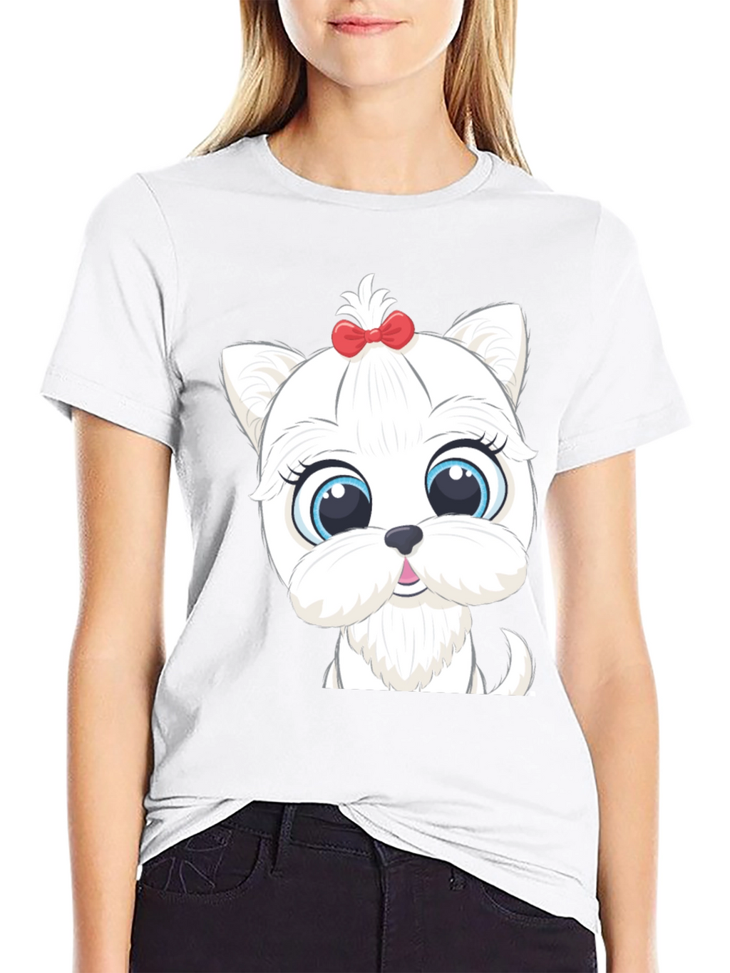 Cute Puppy T-Shirt - Cartoon Dog Design