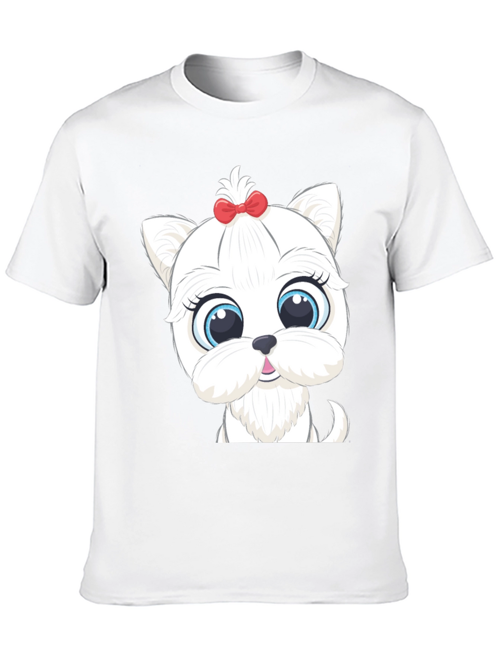 Cute Puppy T-Shirt - Cartoon Dog Design