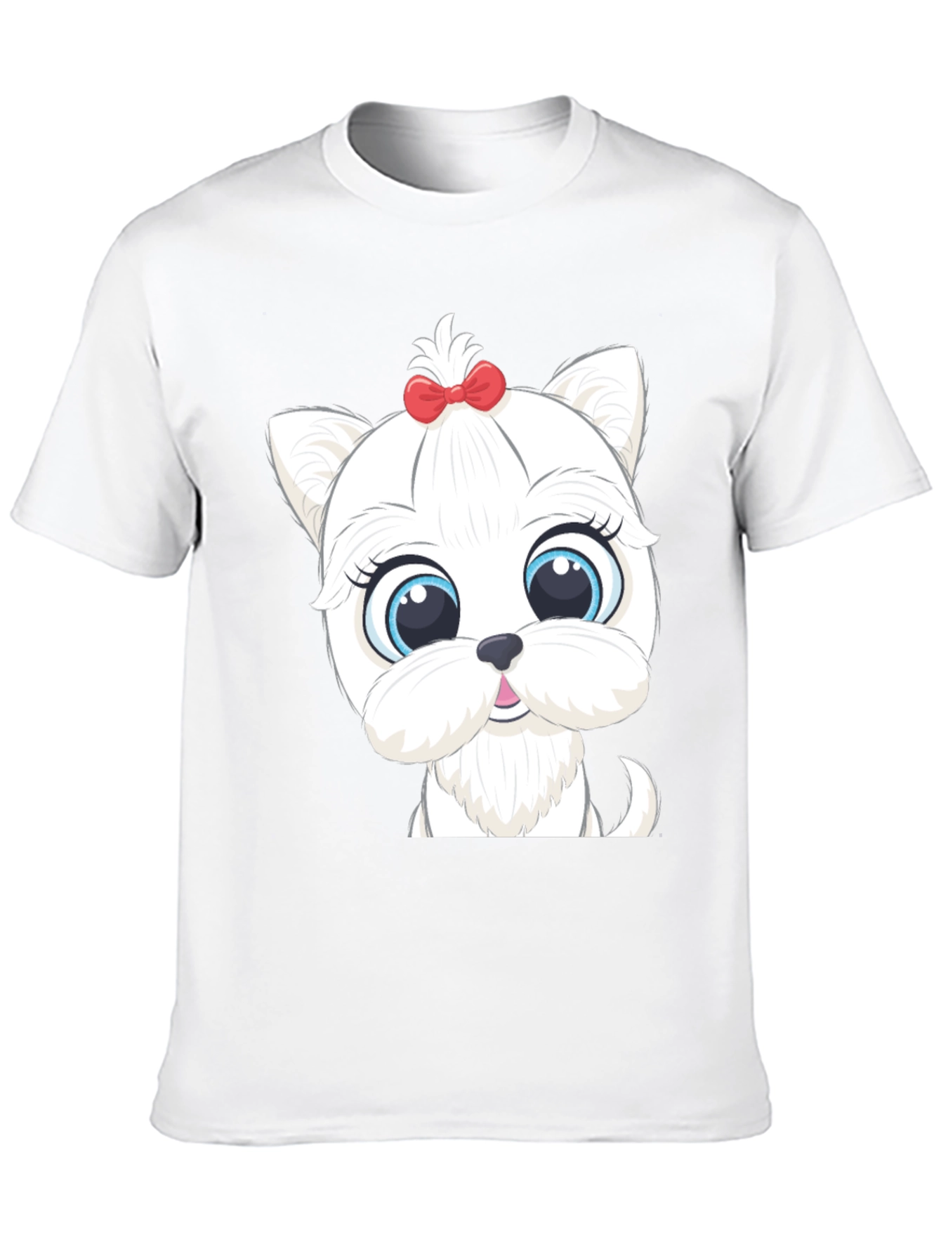 Cute Puppy T-Shirt - Cartoon Dog Design