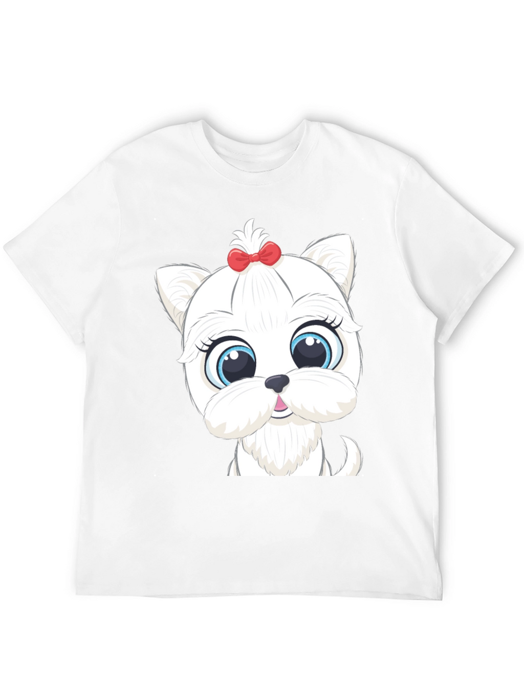 Cute Puppy T-Shirt - Cartoon Dog Design