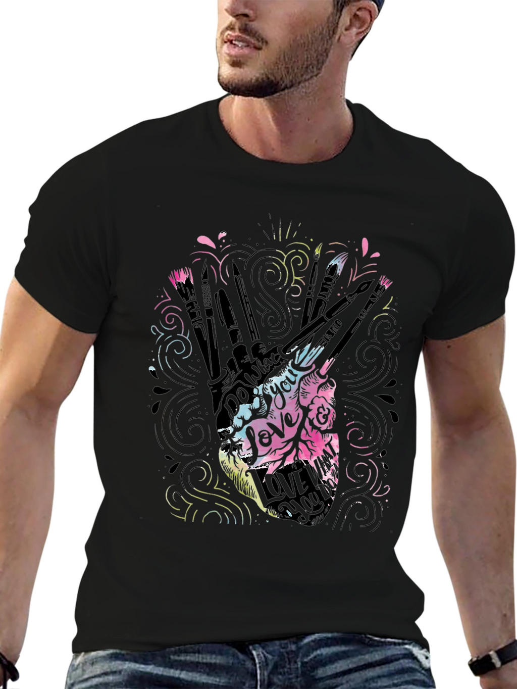 Colorful Artistic Expression T-Shirt