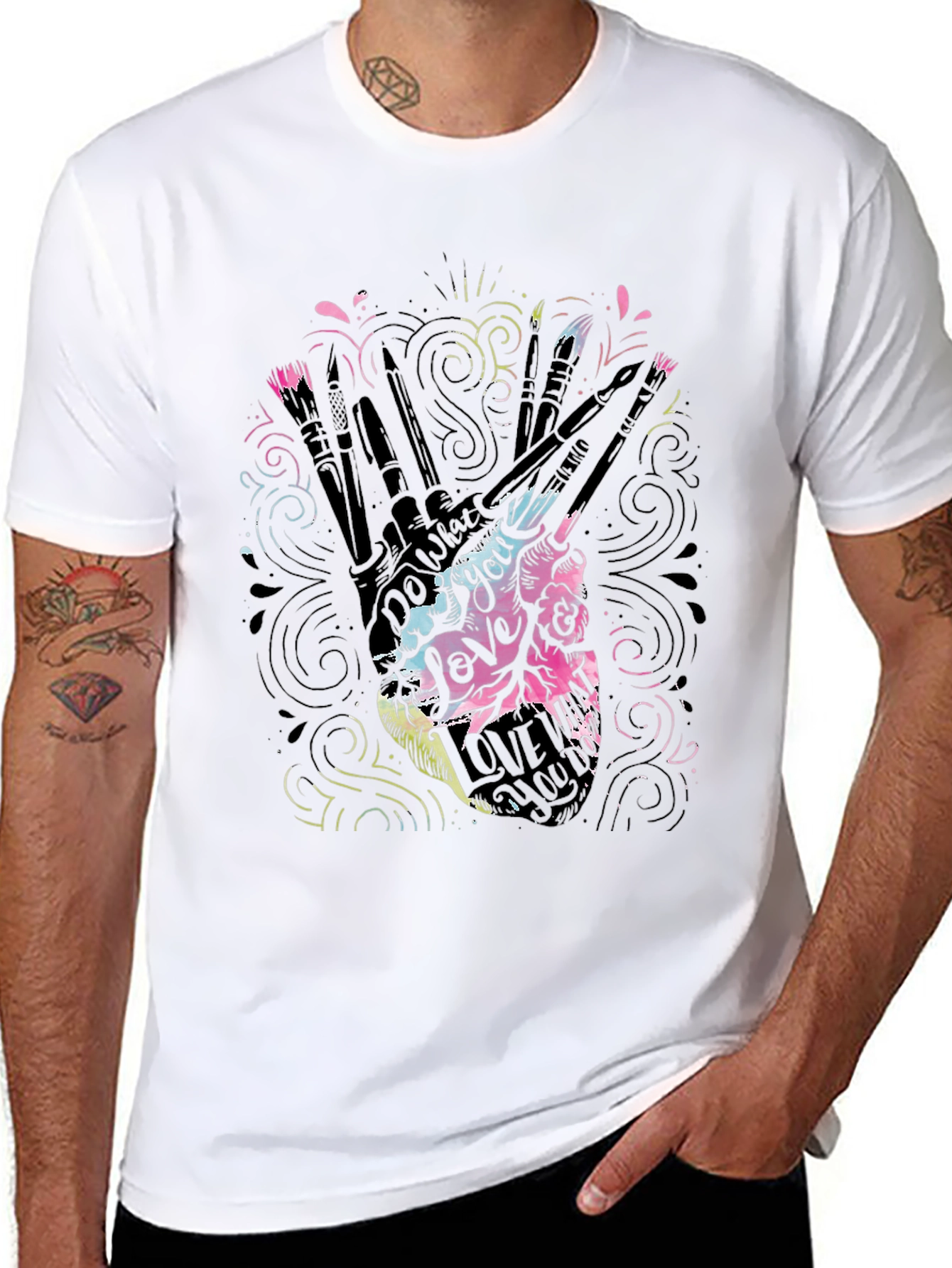 Colorful Artistic Expression T-Shirt