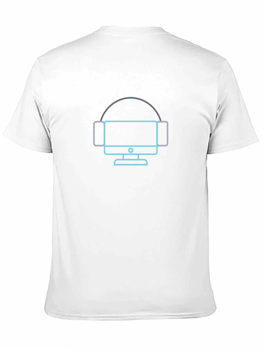Gamer Tee: Monitor & Headset Design