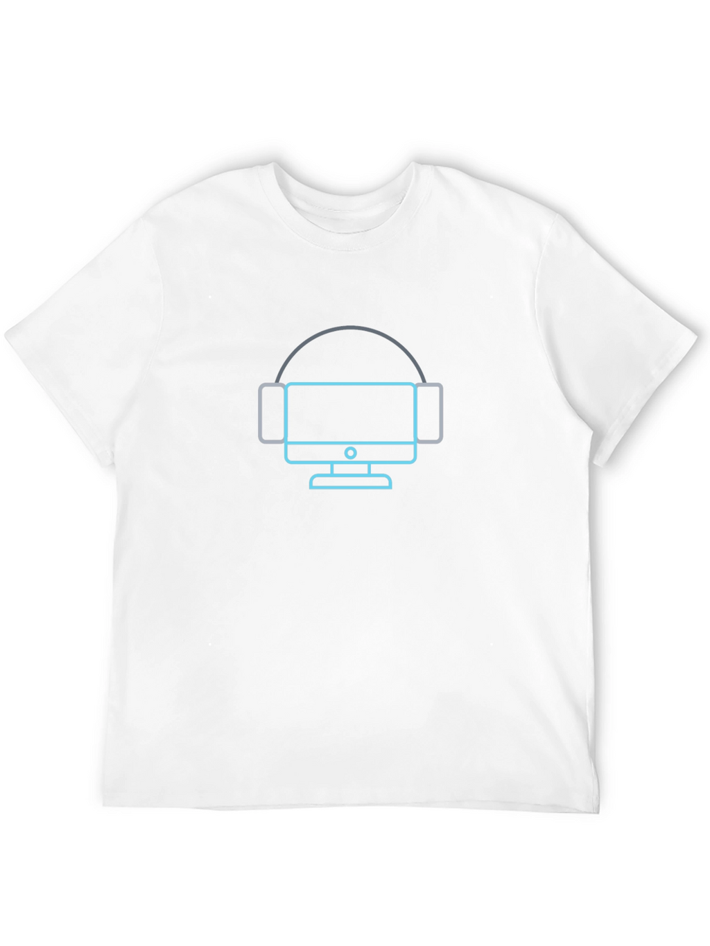Gamer Tee: Monitor & Headset Design