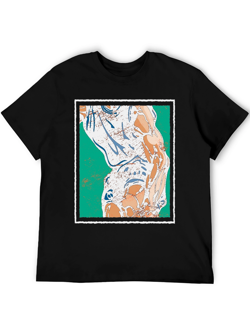 Abstract Art Graphic Print Tee