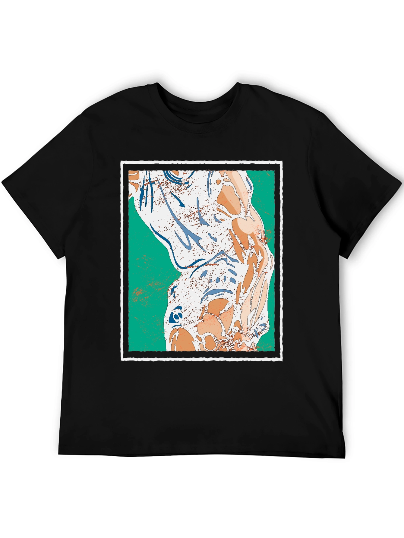 Abstract Art Graphic Print Tee