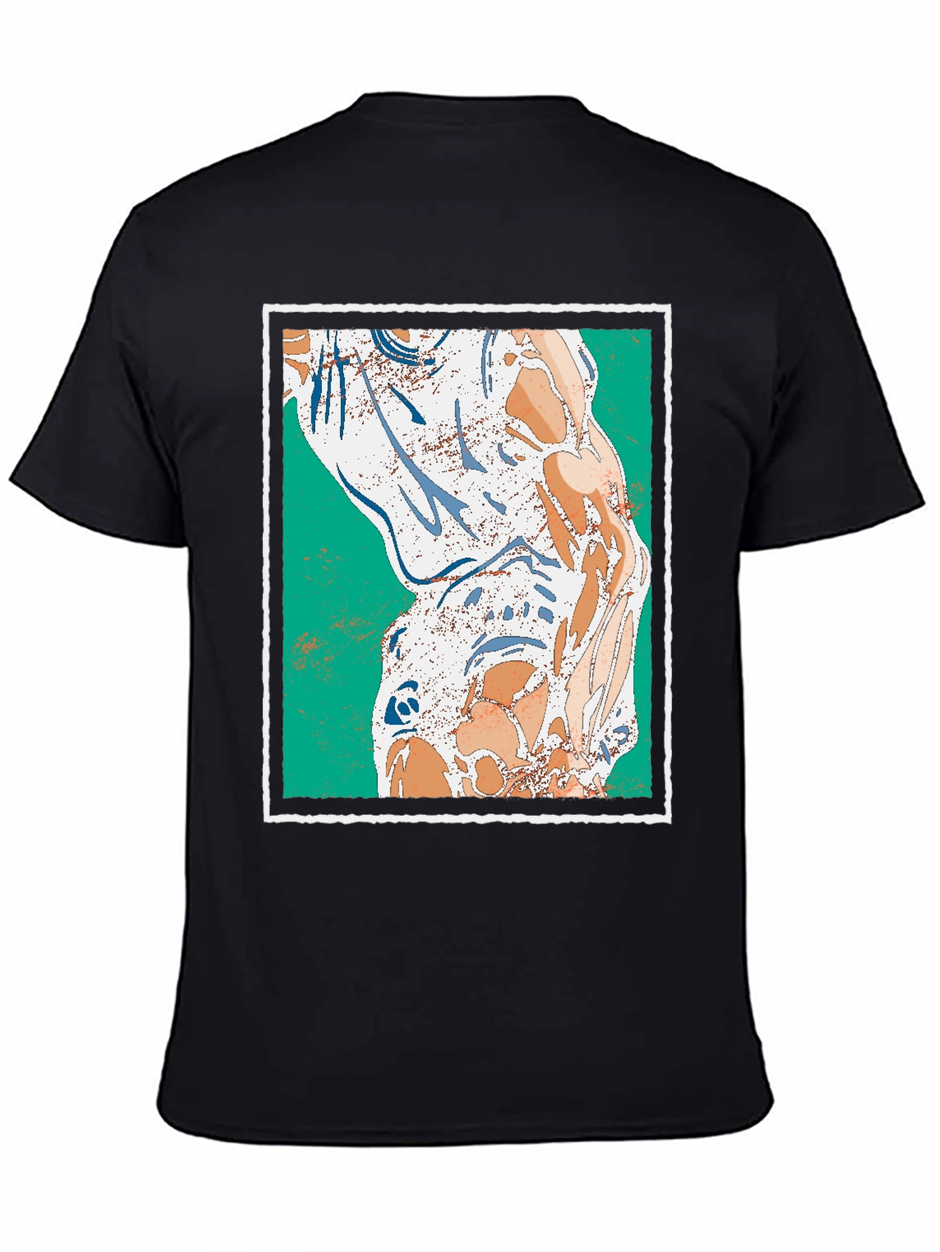 Abstract Art Graphic Print Tee