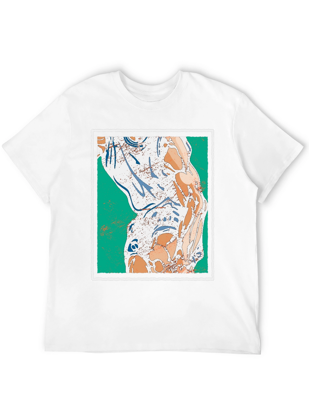Abstract Art Graphic Print Tee