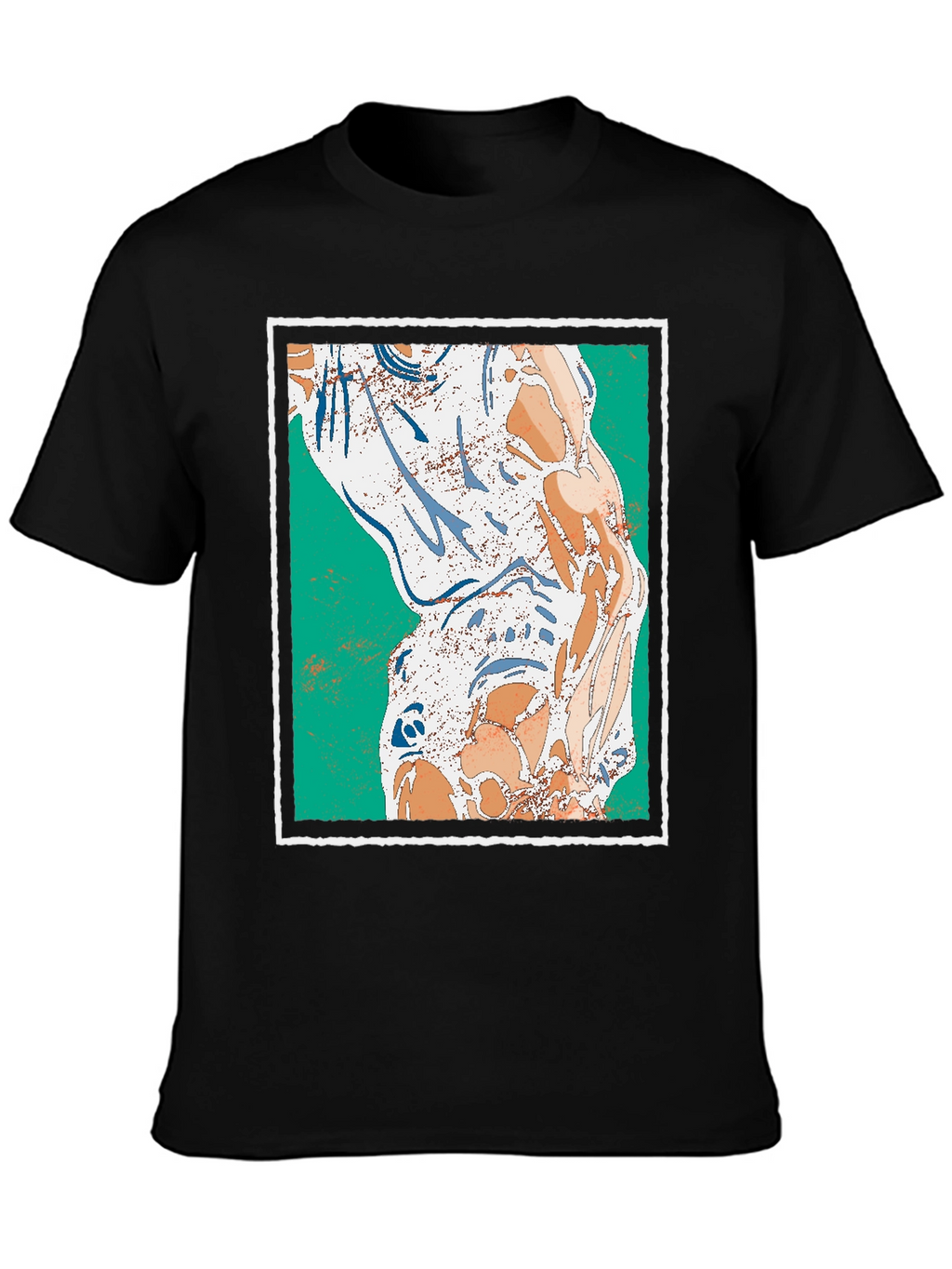 Abstract Art Graphic Print Tee