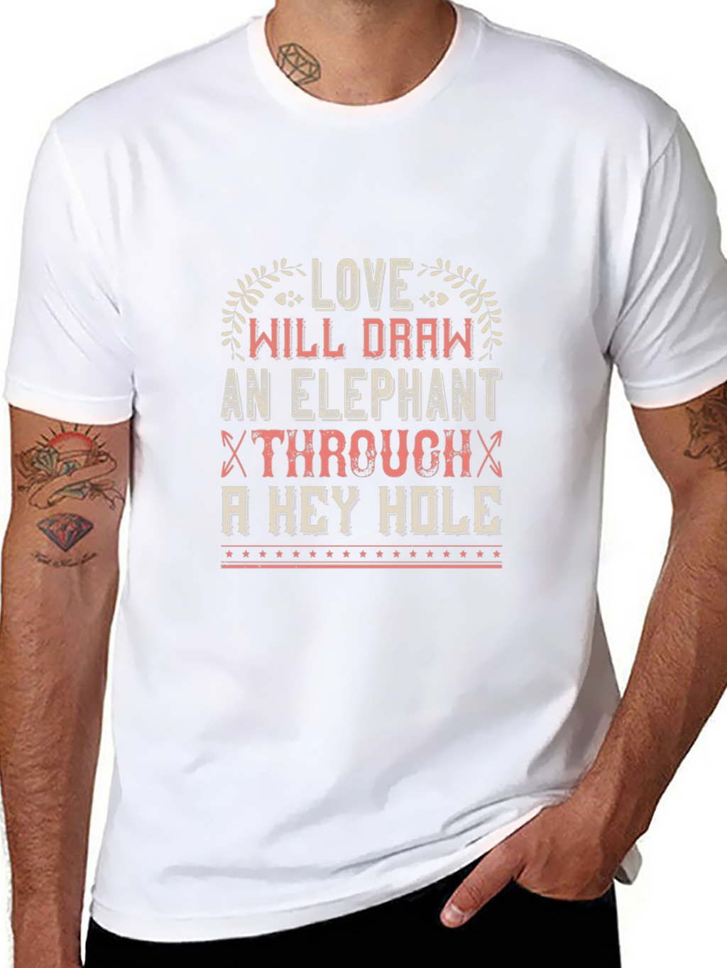 Love Will Draw An Elephant T-Shirt